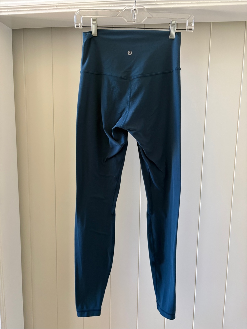 Lululemon High-Rise Pocketless Leggings in Deep Teal size 6